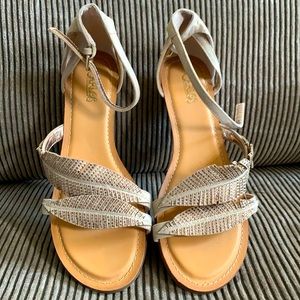 Carlos Santana “Tempo” Wedge Sandals 8